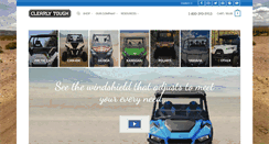 Desktop Screenshot of clearlytough.com